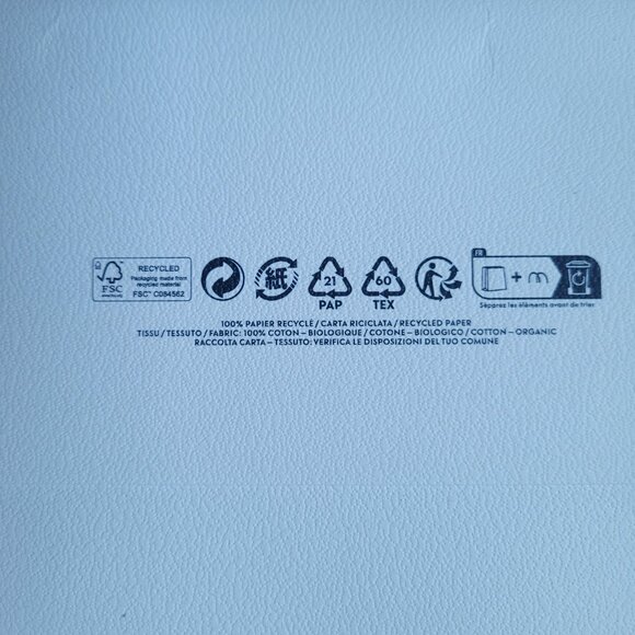 Moncler White Gift Bag Embossed Logo Empty Reusable Decorative Shopping 19 x 16 - Picture 9 of 15